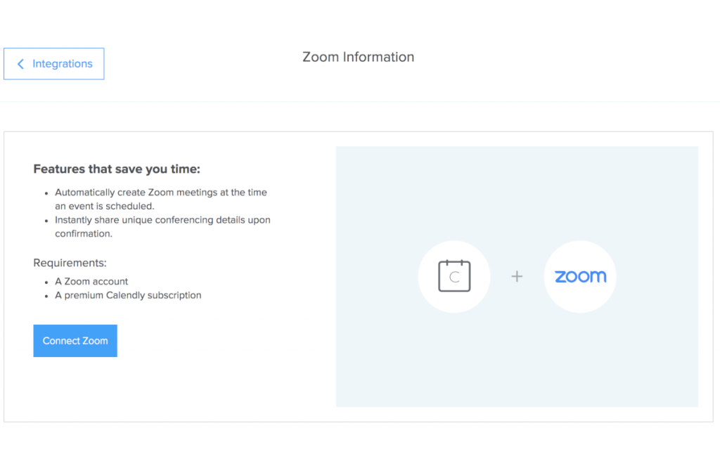 Calendly x Zoom