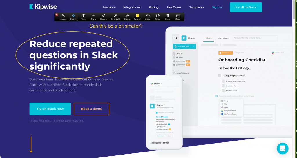 Zoom meeting annotation