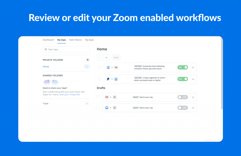 Zapier x Zoom