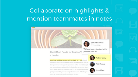 Article annotation for Slack