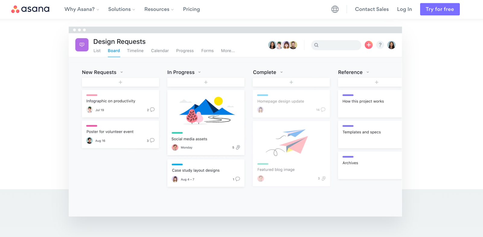 Best software for startups - Asana