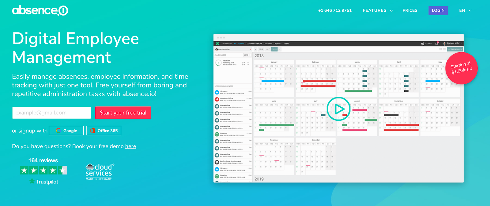 apps for startup - absense.io
