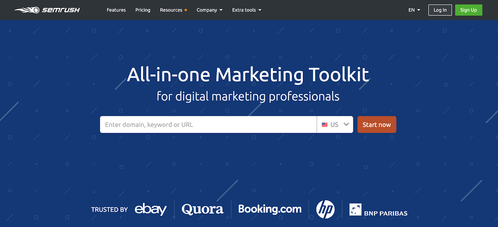 Tools for startups - SEMrush