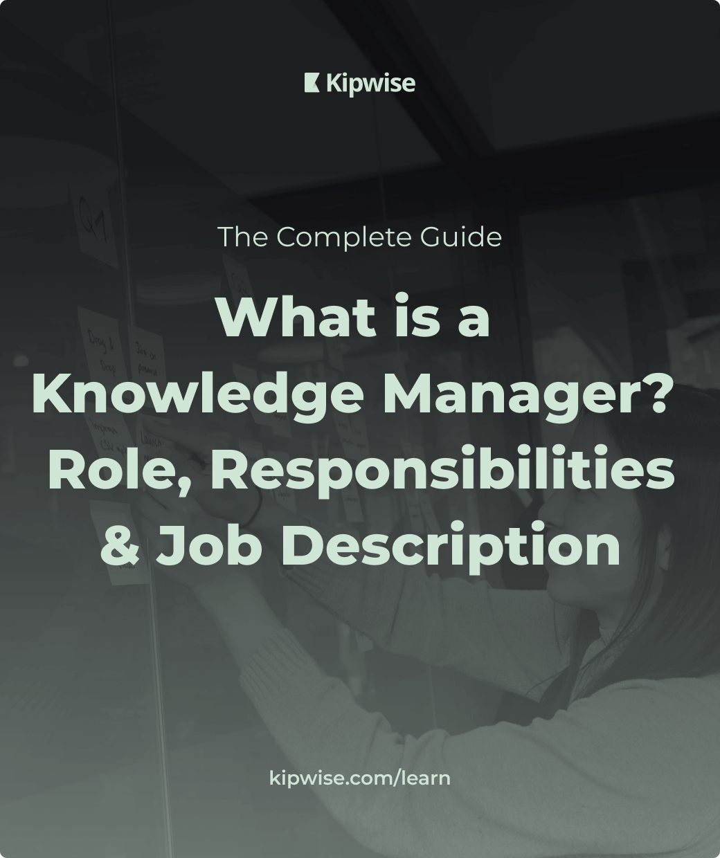 knowledge management job description 